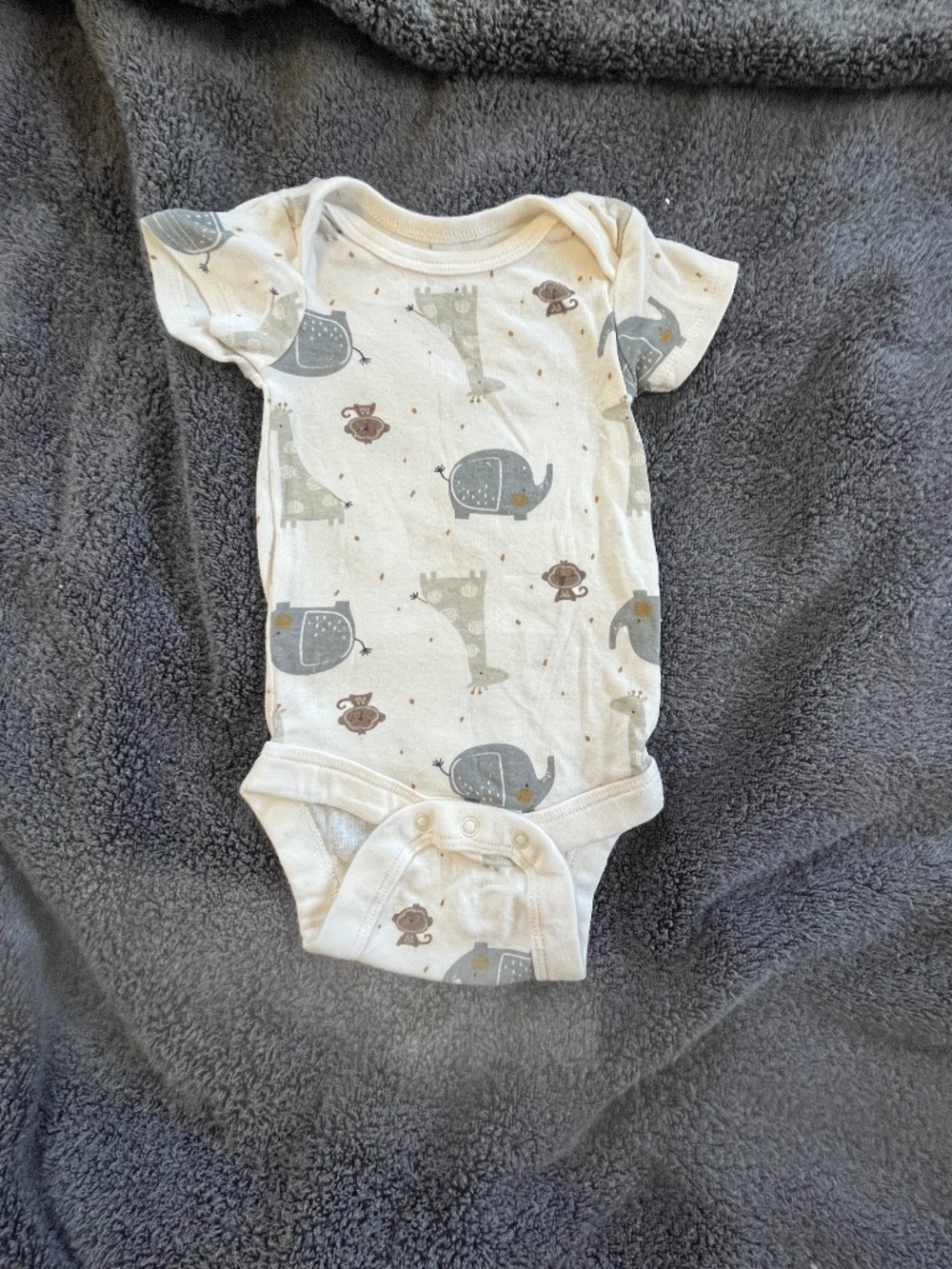 3 for $10 wonder nation baby onesie.